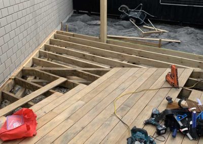 Build decks and pergolas