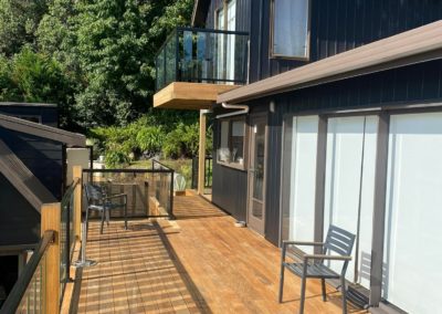 wooden deck in north auckland by DBS