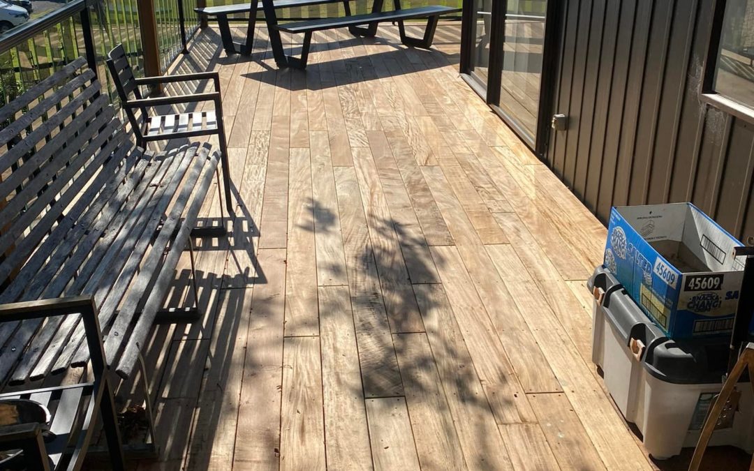 Matakana multi-level deck